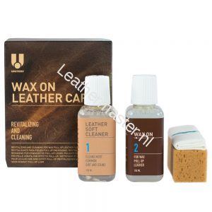 UNITERS wax on leather care kit mid