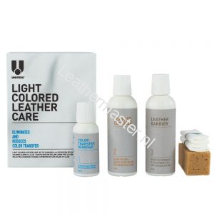 uniters light colored leather care